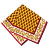Napkins Gordes Red and Yellow