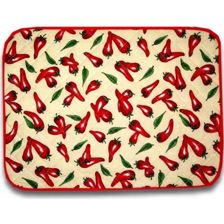 Placemat Chili Pepper Off White