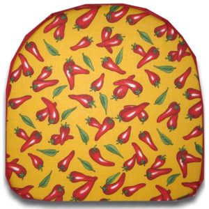 Chair Pad – Chili Pepper Collection