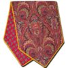 Table Runner Manosque Red and Yellow