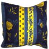 Pillow Case Uzes Blue and Yellow Extra Large