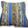 Pillow Case Manosque Blue and Yellow Extra Large