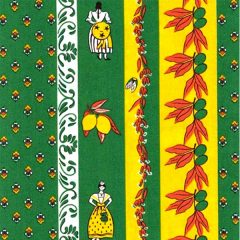 Fabric by the Yard Provence Design Provence Green and Yellow