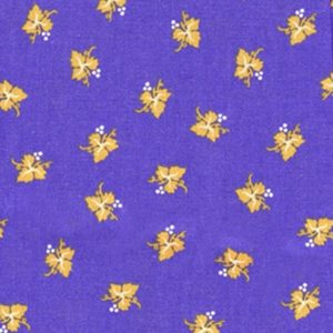 Fabric by the Yard Muscadet Design Blue
