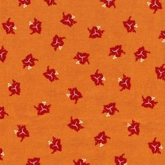Fabric by the Yard Muscadet Design Rust