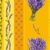 Fabric by the Yard Lavender Design Yellow